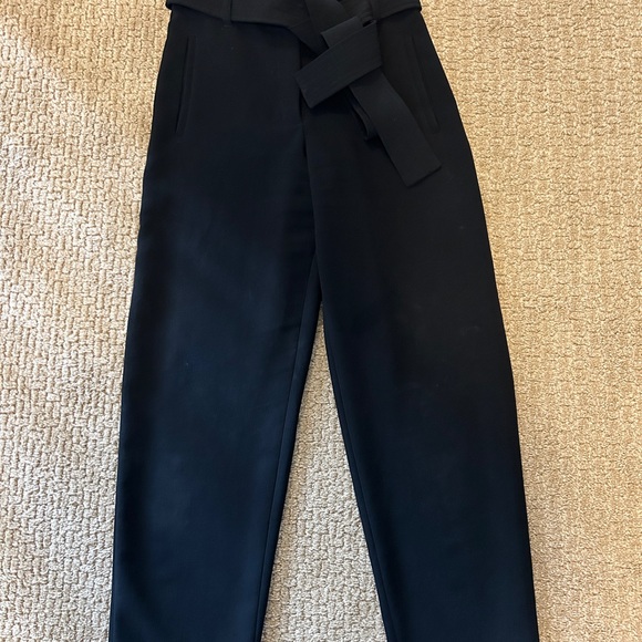 Black Wilfred front tie pant - Picture 4 of 7